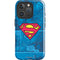 DC Comics Superman Logo Background Pattern iPhone 16 Pro Max Impact Case